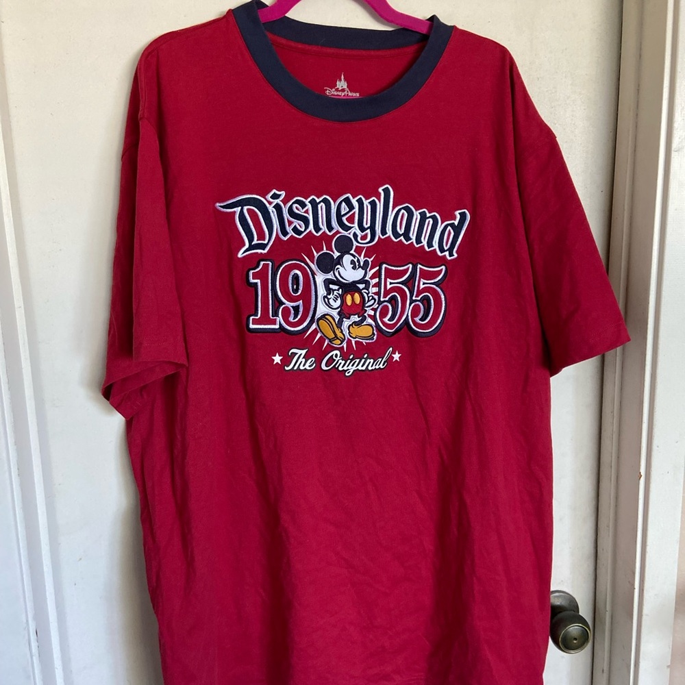 Mickey Mouse tee shirt.